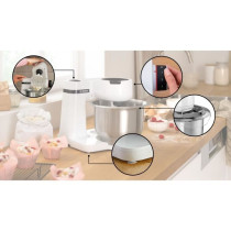 Robot pâtissier - BOSCH - MUMS2EW00E Serie 2 - 700 W - 4 vitesses - B