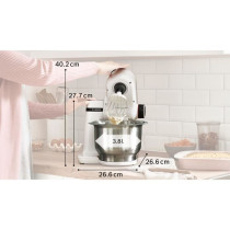 Robot pâtissier - BOSCH - MUMS2EW00E Serie 2 - 700 W - 4 vitesses - B
