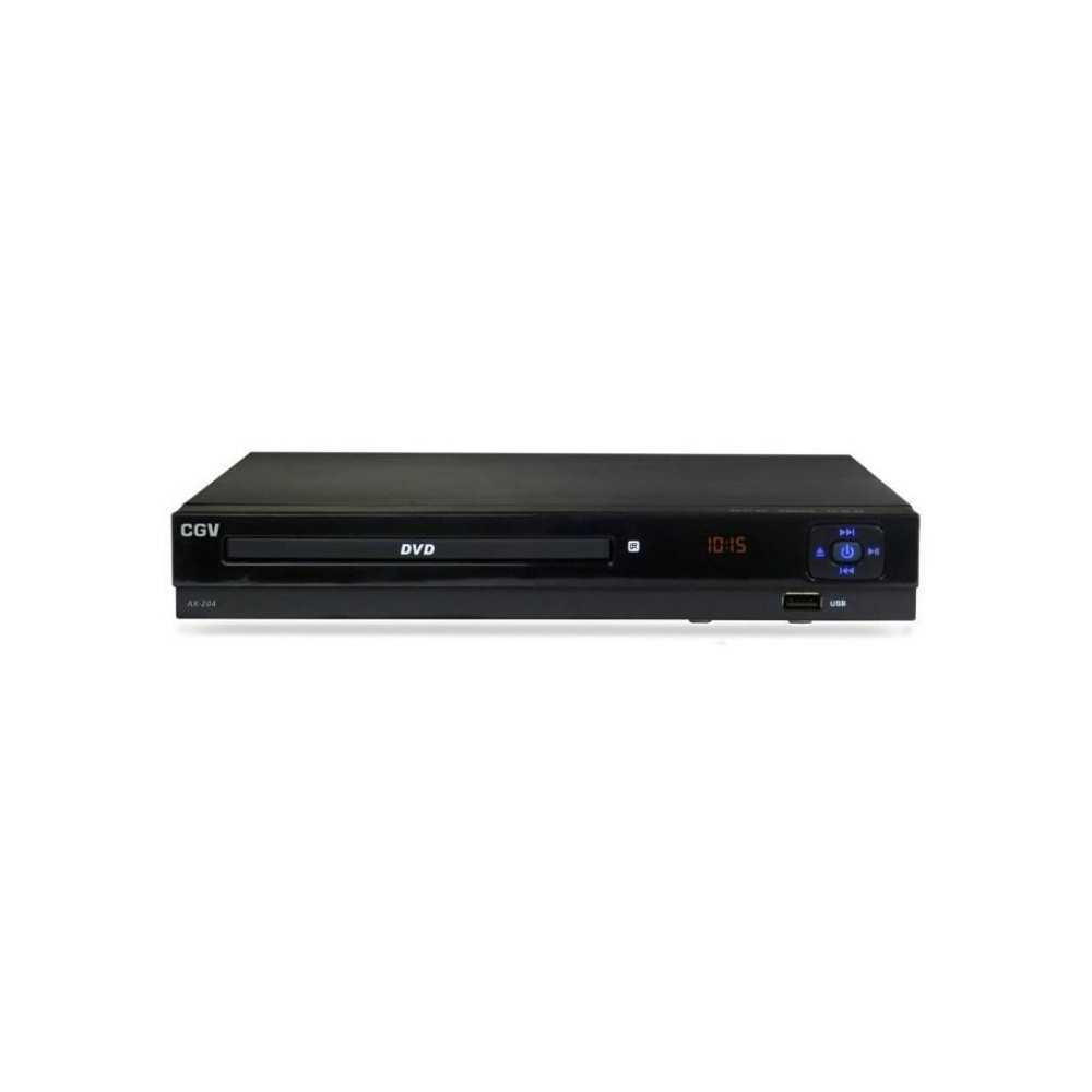 Lecteur DVD de salon - CGV - AX 204 - Upscaling 1080P - Télécommande