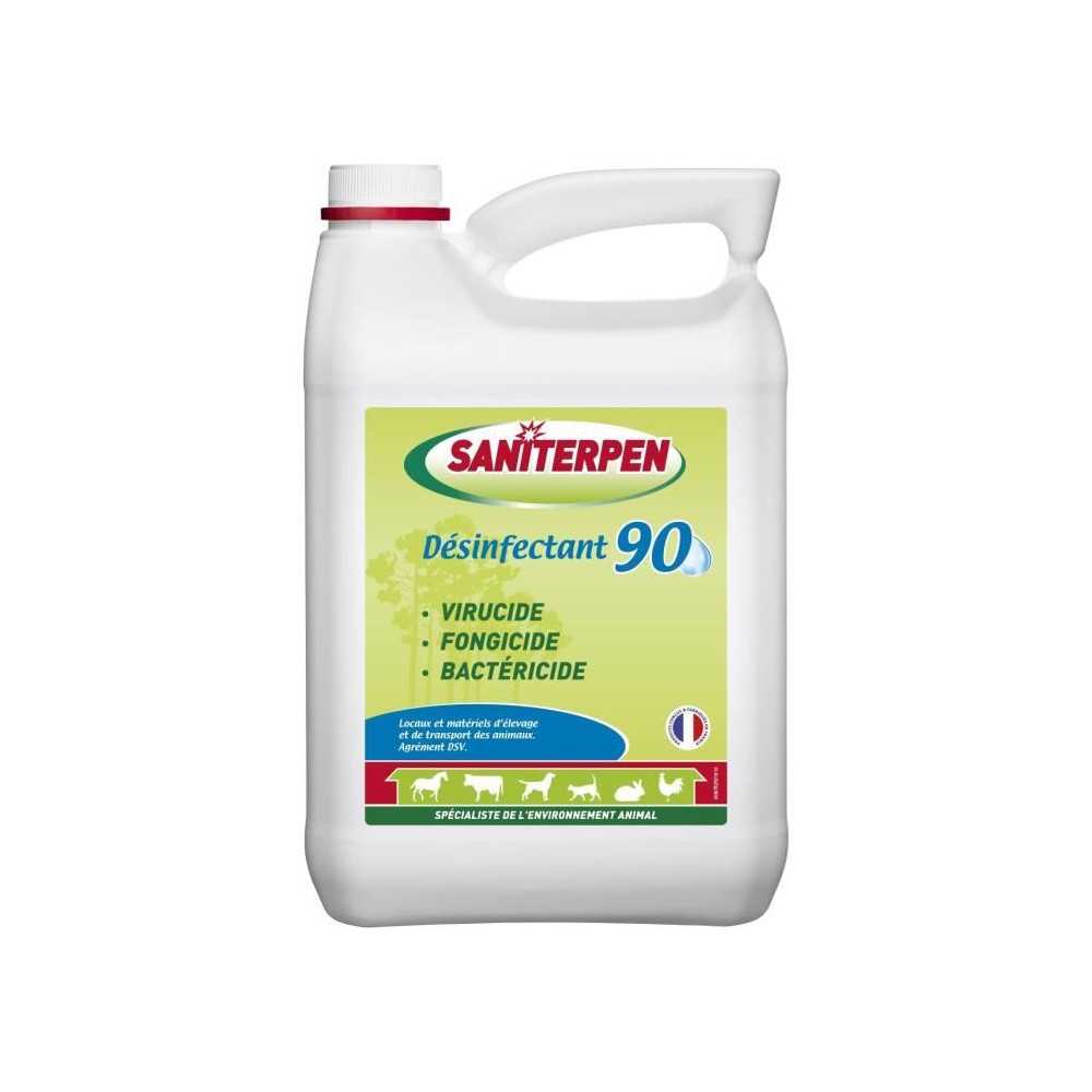 SANITERPEN Disinfectant 90 High Performance - For Habitat, Vehicles an