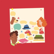 Le petit bac, jeu de société CLEMENTONI