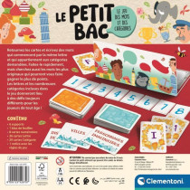 Le petit bac, jeu de société CLEMENTONI