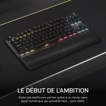 Clavier Gaming - CORSAIR - K70 Core TKL Wireless - RGB, Switchs MLX Re
