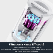 Aspirateur Robot Laveur - EUREKA E10S Blanc - 4000 Pa - 180 min - 200