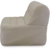 Banquette BZ Joe - Tissu beige - 3 places - L 143 x P 97 cm - Couchage