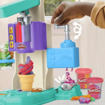 Play-Doh Rainbow Ice Cream Playset with Modeling Clay