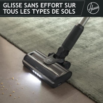 Aspirateur Balai sans fil - HOOVER HF1P10H - 40 AW - Ecran LED - Noir