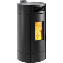 Poele a granulés - INVICTA LODI 10 - Wifi - Noir