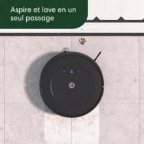 iRobot Roomba Combo 2 Essential - Robot Aspirateur Laveur 2-en-1 avec