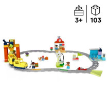 LEGO DUPLO Ma ville 10428 Le grand train communautaire interactif - Jo