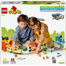 LEGO DUPLO Ma ville 10428 Le grand train communautaire interactif - Jo