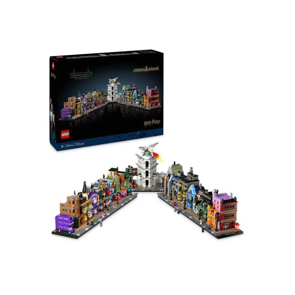 LEGO Harry Potter 76444 Les boutiques magiques du Chemin de Traverse -