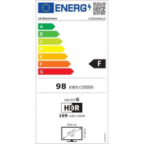 LG 65B4 - TV OLED 65 (165 cm) - 4K UHD 3840x2160 - a8 AI Processor 4K