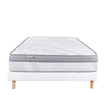LUXURY LITERIE - Ensemble matelas + sommier - RELAXATION - 140 x 190 c