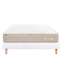 LUXURY LITERIE - Ensemble matelas + sommier - SUBLIME - 160 x 200 cm -