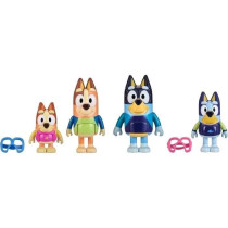 Miniature figurines - MOOSE TOYS - The family at the Beach (4 figurine