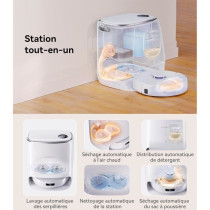 NARWAL Freo X Ultra Robot Aspirateur Laveur avec Station d'accueil Tou