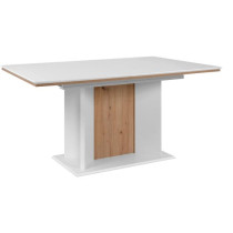 Table extensible - NOVARA - Rectangulaire - 10 personnes - 160/200 x 7