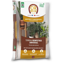 Terreau rempotage universel - OR BRUN - OBRTREM6U - 6L - Améliore la