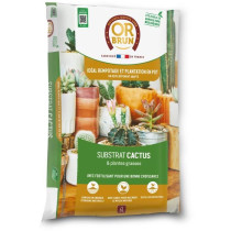 Substrat cactus & Plantes grasses - OR BRUN - OBRTCAC6U - 6L - Favoris