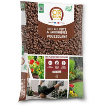 Paillage de Pouzzolane - OR BRUN - OBRPPOU6U - 6L - Protection des pla