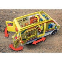 PLAYMOBIL - 71202 - City Action Les Subcutors - Ambulance with light a