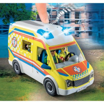 PLAYMOBIL - 71202 - City Action Les Subcutors - Ambulance with light a