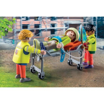 PLAYMOBIL - 71202 - City Action Les Subcutors - Ambulance with light a