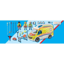 PLAYMOBIL - 71202 - City Action Les Subcutors - Ambulance with light a