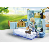 PLAYMOBIL 71742 Hôtel des animaux soigneurs accessoires
