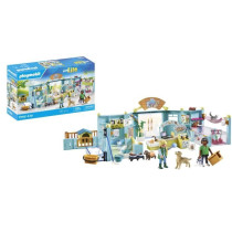 PLAYMOBIL 71742 Hôtel des animaux soigneurs accessoires