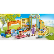 PLAYMOBIL 71743 Centre de soin : 8 chiens et soigneur