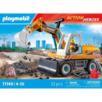 PLAYMOBIL 71749 Pelleteuse mécanique et ouvrier