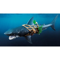 PLAYMOBIL 71793 Pirate et requin avec mâchoire articulée