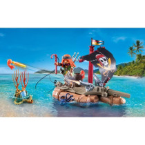 PLAYMOBIL 71794 Pirate avec radeau flottant et trésor