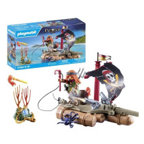PLAYMOBIL 71794 Pirate avec radeau flottant et trésor