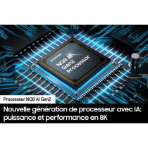 SAMSUNG 65QN800D - TV NeoQLED 65 (165 cm) - 8K 7680x4320 - 100Hz - HDR