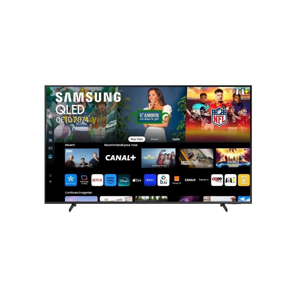 SAMSUNG 55QE1D - TV QLED 55 (138 cm) - 4K UHD 3840x2160 - Quantum HDR