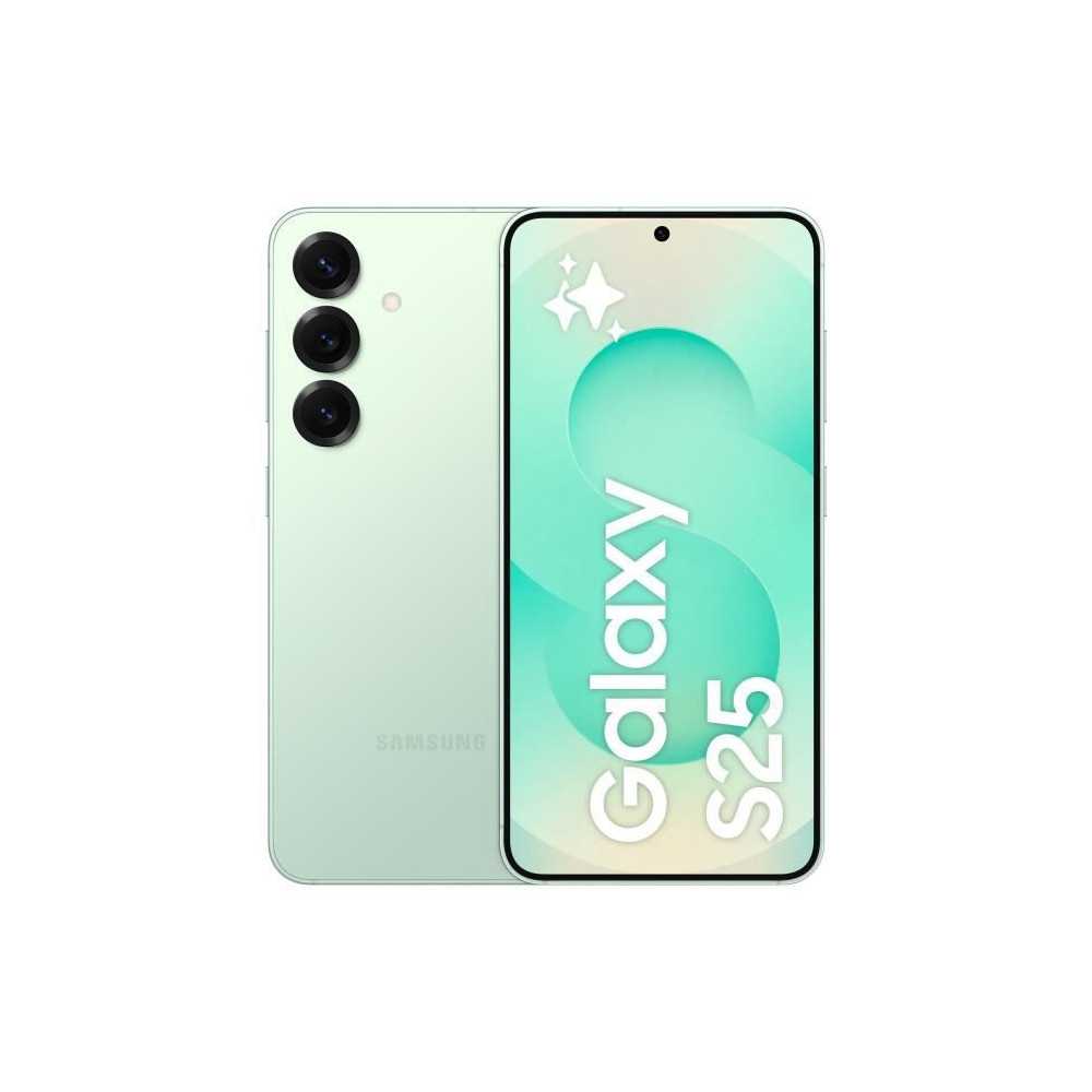 SAMSUNG Galaxy S25 AI Smartphone 256 Go Vert d'eau SAMSUNG Galaxy S25 AI Smartphone 256 Go Vert d'eau