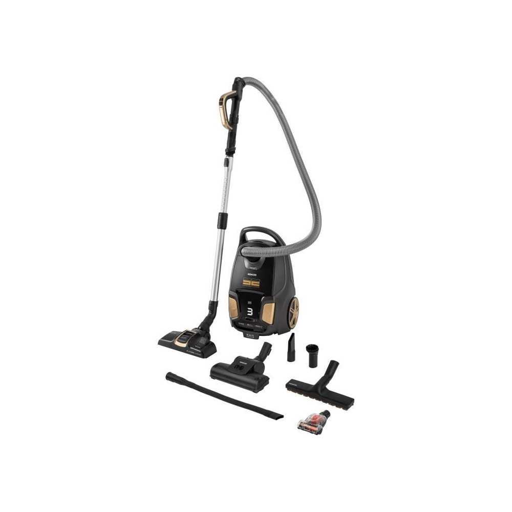 Aspirateur traineau avec sac - SENCOR - SVC 9300BK - 600 W - 59 dB - N