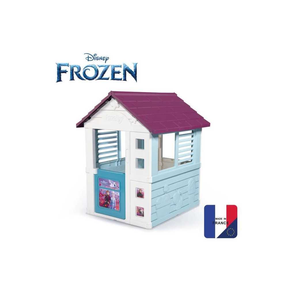 Maison La Reine des Neiges - Smoby - 1 portillon + 2 fenetres - Anti-U