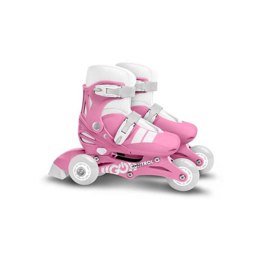 Patins en ligne 2-en-1 - STAMP - SKIDS CONTROL - 3 roues - Taille 27-3