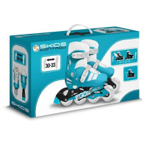 Patins en ligne ajustable - STAMP - SKIDS CONTROL - Taille 30-33 - Mix