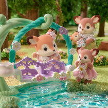 Les bébés Biche et balancelle - SYLVANIAN FAMILIES - 5801