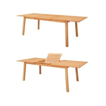 Ensemble repas de jardin 6 a 8 personnes - Table extensible 180/240 x