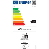 TCL 43PF650 - TV LED 43 (108 cm) - 4K UHD 3840x2160 - HDR10 - Smart TV