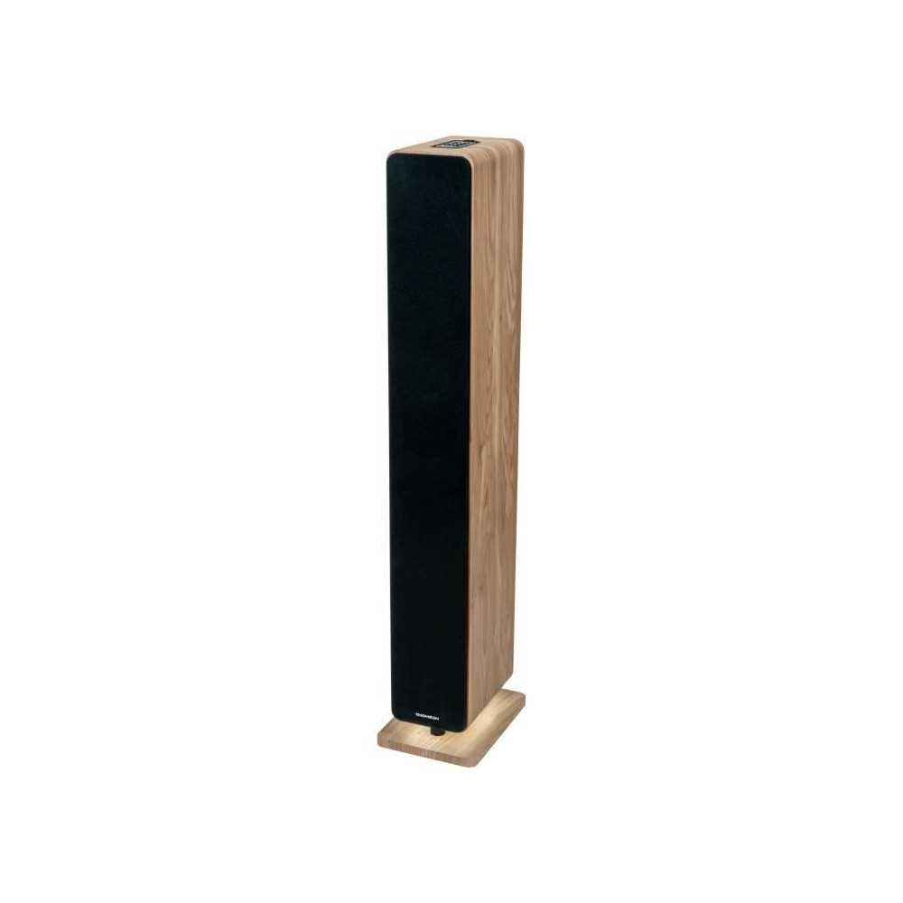 Tour de son Bluetooth - THOMSON - Bois/Noir - 120W, Optique, USB, Éga