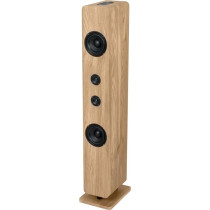 Tour de son Bluetooth - THOMSON - Bois/Noir - 120W, Optique, USB, Éga