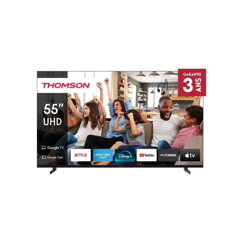 THOMSON 55UG4S14 - TV LED 55 (139 cm) - 4K UHD 3840x2160 - HDR 10 - Go