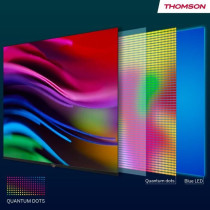 THOMSON 43QG4S14 - TV QLED 43 (109 cm) - 4K 3840x2160 - HDR 10 - Googl